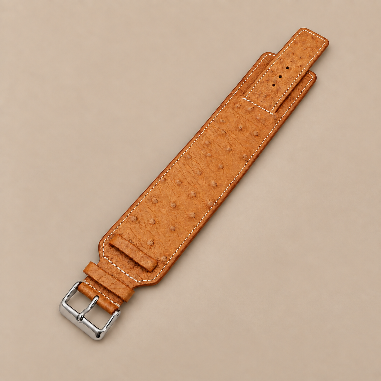 Lederarmband breit Paula blassbraun LE10141-mi