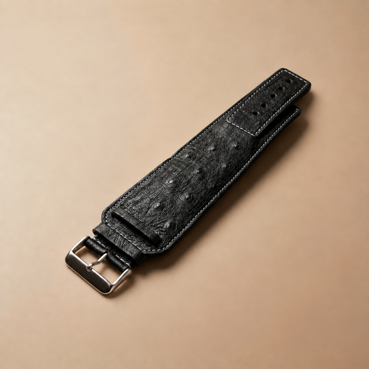 Lederarmband breit Paula blassbraun LE10141-mi