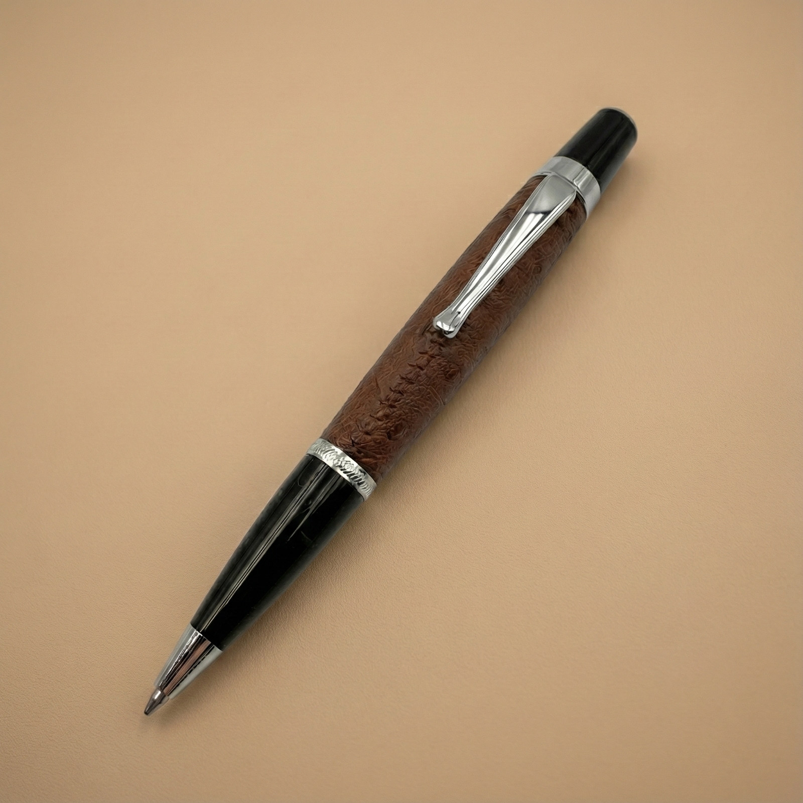 Kugelschreiber Silas tobacco LE10192-to Detailansicht 1