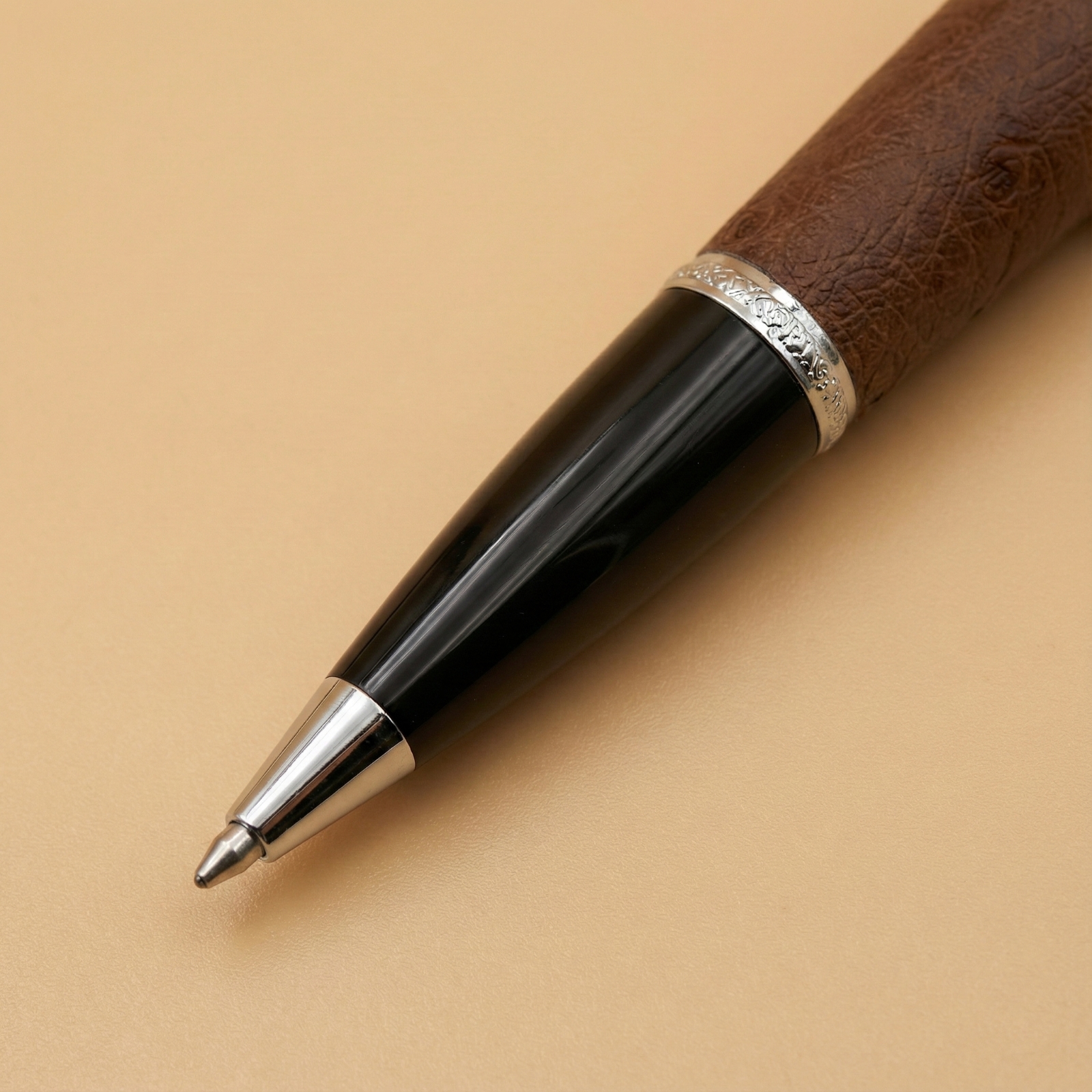 Kugelschreiber Silas tobacco LE10192-to Detailansicht 2